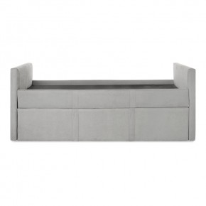 Cama Doble Individual Gris Claro Nil | Literas y Camas Dobles | recamaras